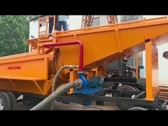 中国 アセンデッド 金洗浄工場 時給50tpの容量