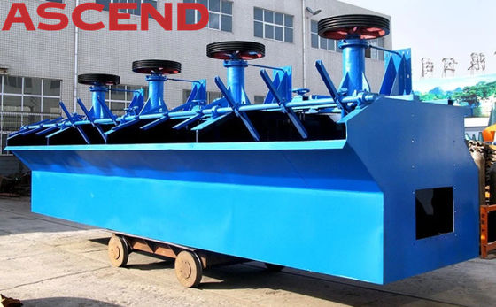 Copper Flotation Mining Processing Plant Equipment Rocks Particle Minerals Washing