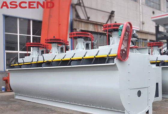 Copper Flotation Mining Processing Plant Equipment Rocks Particle Minerals Washing