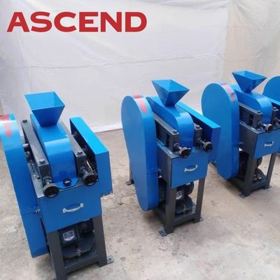 400 500 Kg Per Hour Capacity Basalt Marble Ceramic Crushing Output Size Less Than 3mm Lab Sample Double Roller Crusher
