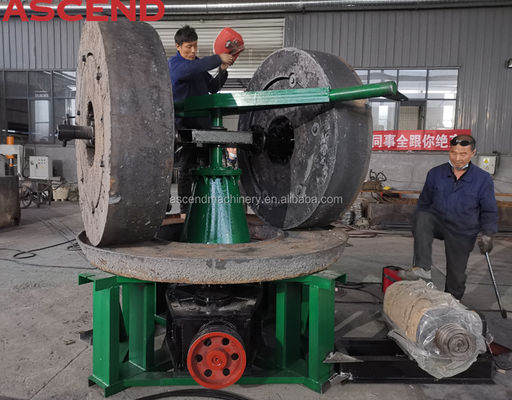 Gold Ore  Wet Pan Mill For Gold Rock Mining Grinding Equipment Africa